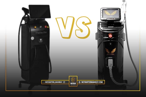 مقایسه دستگاه لیزر اشنایدر پلاس با دستگاه لیزر تیتانیوم پلاس