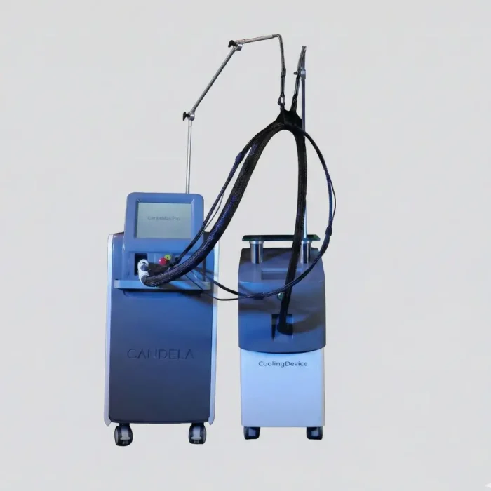 دستگاه لیزر الکساندرایت کندلا به همراه کولینگ